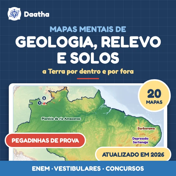 Capa do pack Geologia, relevo e solos
