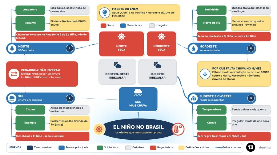 Trecho real de um mapa do pack Climatologia Estratégica